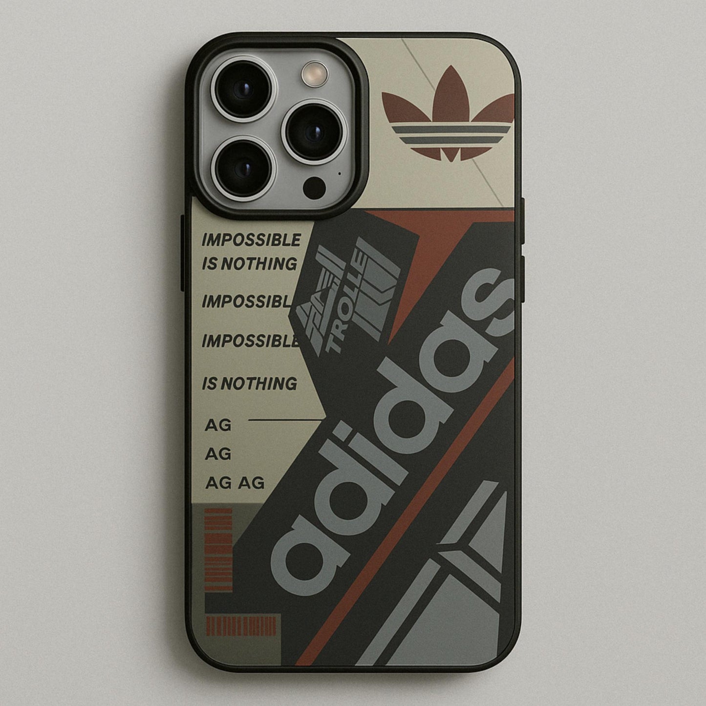 AD Silicone Case for iPhone 13 Pro Max | Impossible is Nothing Collection