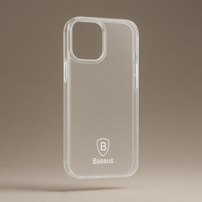 Baseus Crystal Clear Shockproof iPhone Case – Slim Anti-Yellowing Transparent Cover